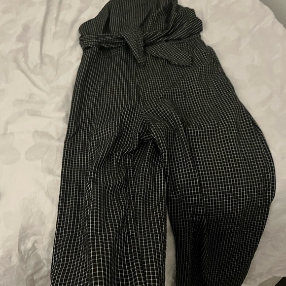 Wide leg plaid jumpsuit - Picture 4 of 5